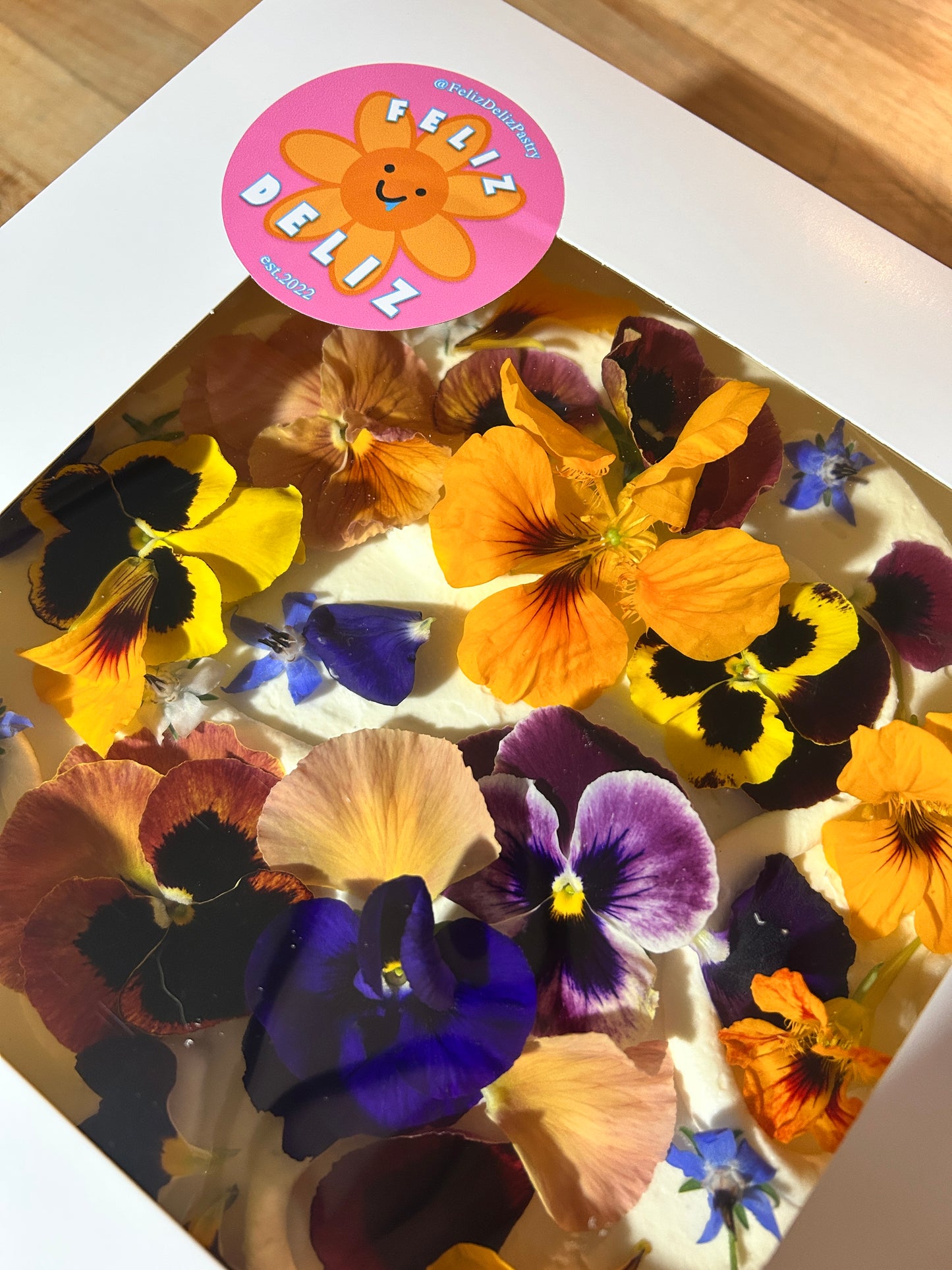 Edible flower add-on