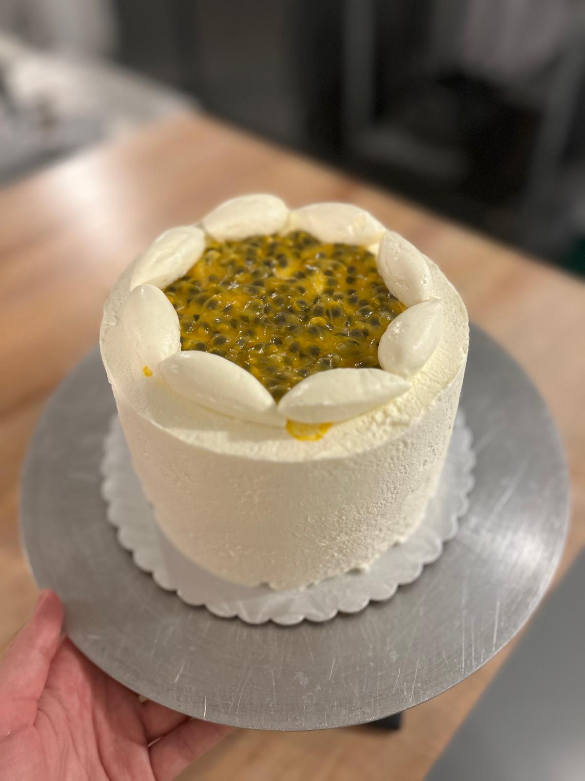 Fruit-filled cake--now featuring STRAWBERRY