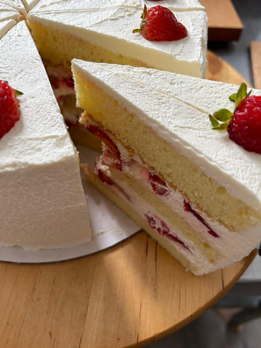 Fruit-filled cake--now featuring STRAWBERRY